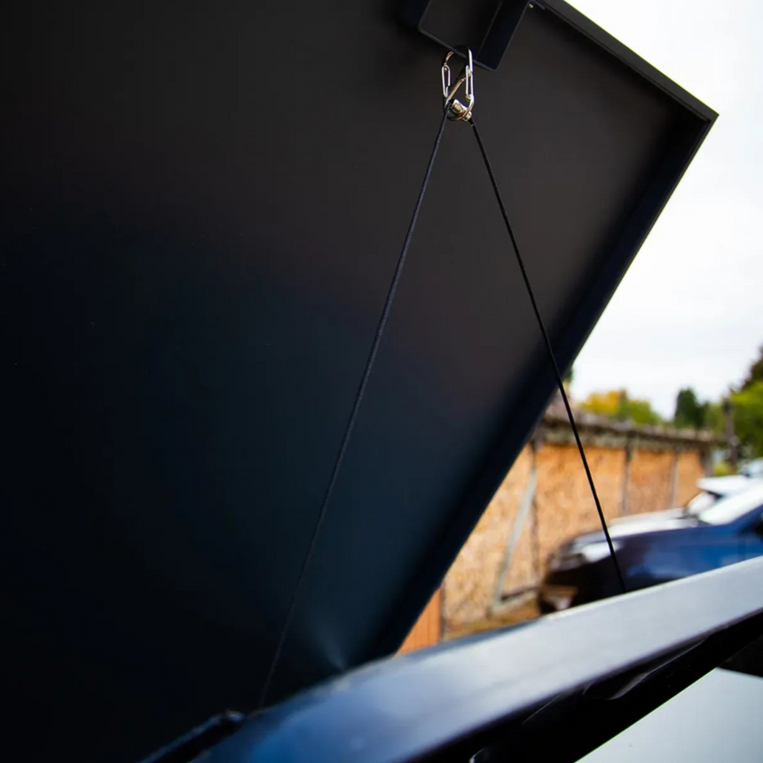 Wood Effect Wheelie Bin Storage - Triple Bin Store