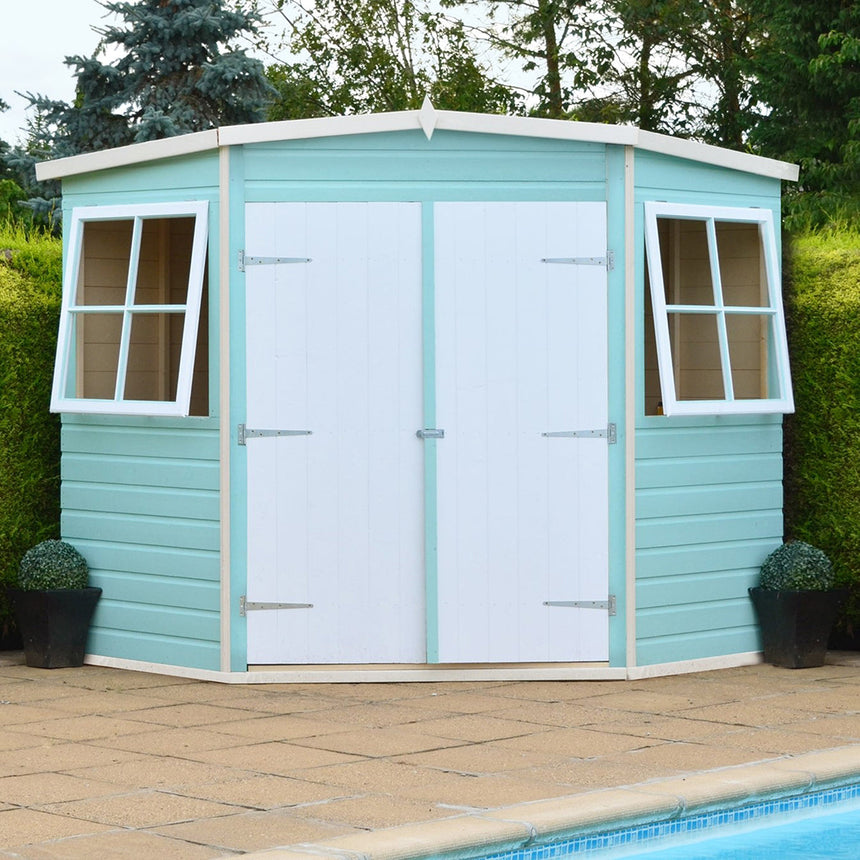 Shire Shiplap 10ft x 10ft Corner Shed