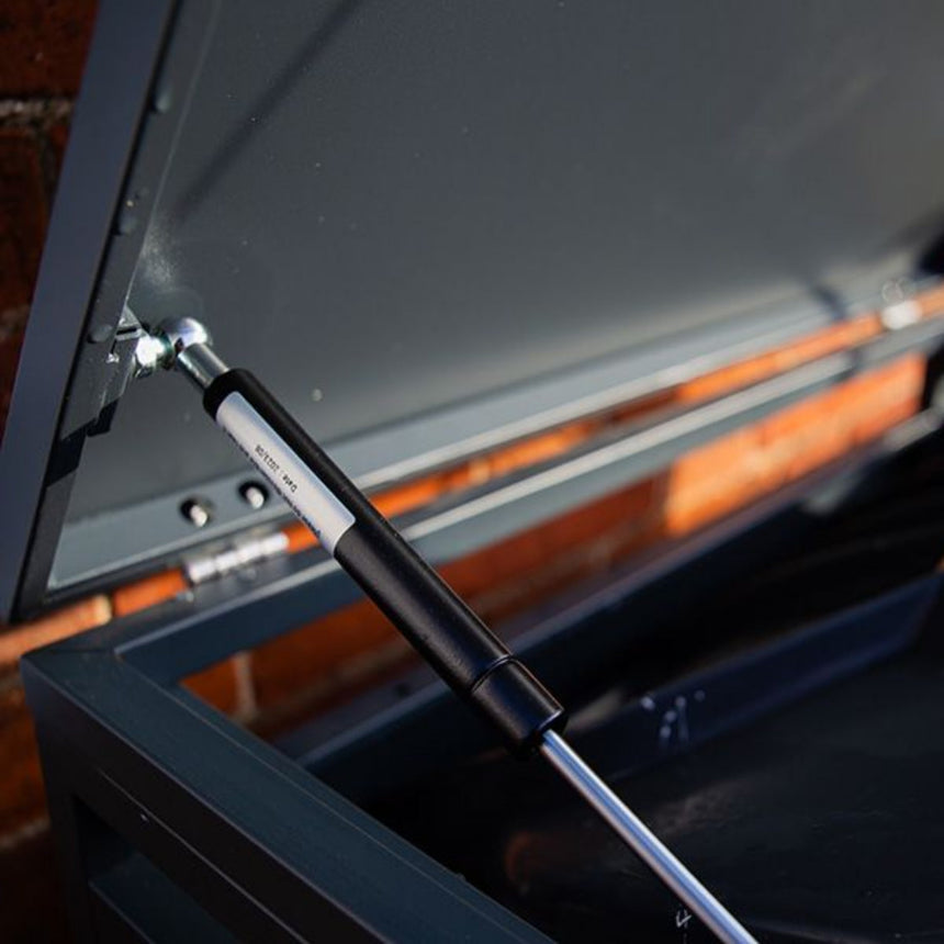 Wood Effect Wheelie Bin Storage - Single Bin Store