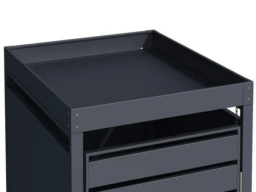 Anthracite Grey Wheelie Bin Storage With Planter- Single Bin Store