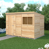 Shire Pent 10ft x 6ft Shiplap Shed NEW