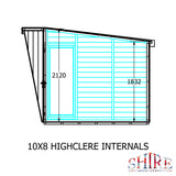 Shire Highclere 10ft x 8ft Summerhouse