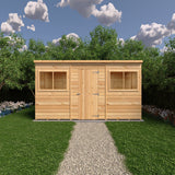 Shire Pent 12ft x 6ft Shiplap Shed NEW