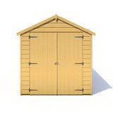 Shire Warwick 6ft x 12ft Shiplap Apex Double Door Shed