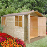 Shire Guernsey 10ft x 7ft Shiplap Apex Shed