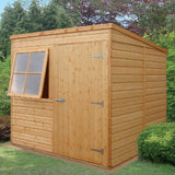 Shire Shiplap 7ft x 7ft Pent Wooden Garden Shed