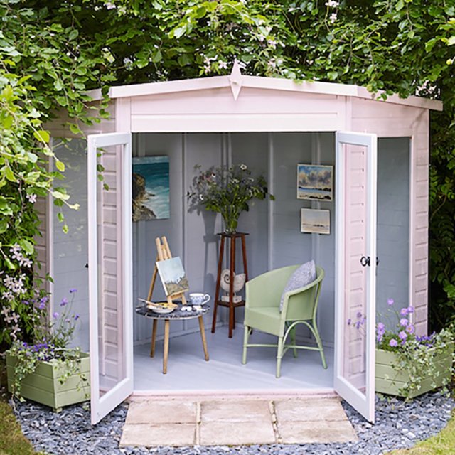 Shire Barclay 7ft x 7ft Corner Summerhouse