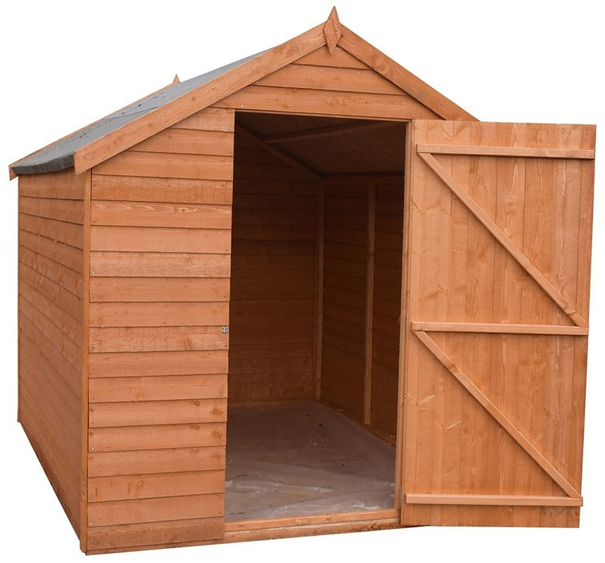 Shire Value Overlap 7ft x 5ft Shed - Windowless