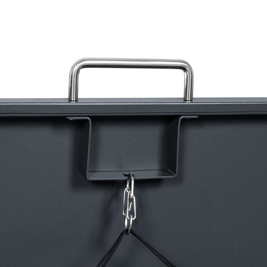 Triple Wheelie Bin Store by Garden Guard - Premium Range Storage in Wood Effect