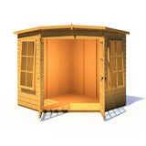 Shire Hampton 7ft x 7ft Premium Corner Summerhouse