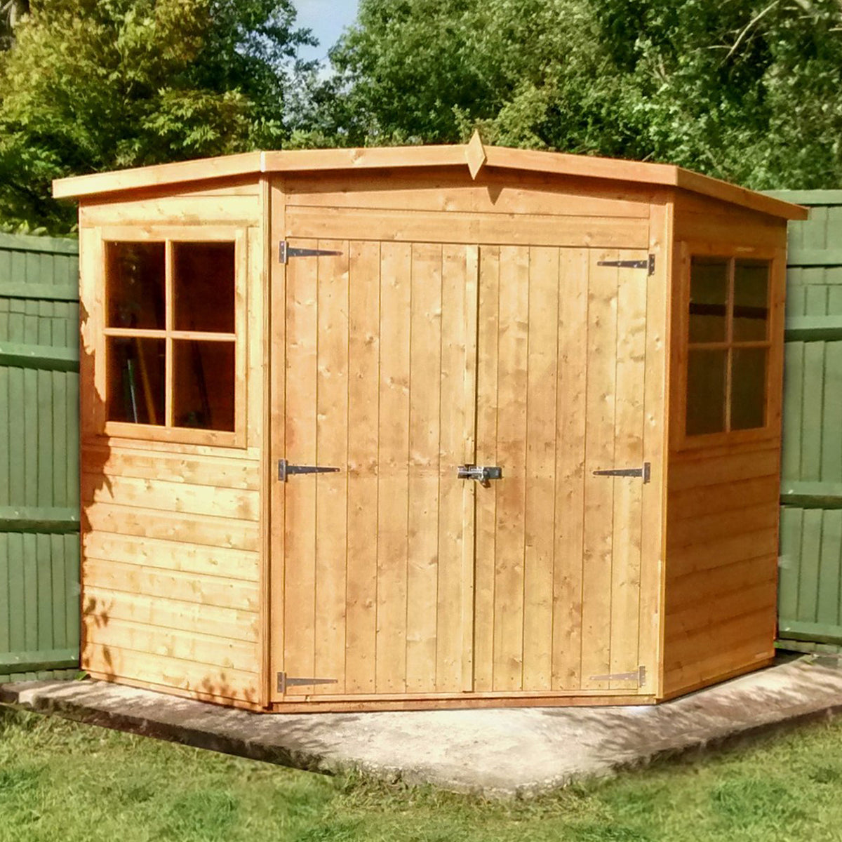Shire Shiplap 7ft x 7ft Corner Shed