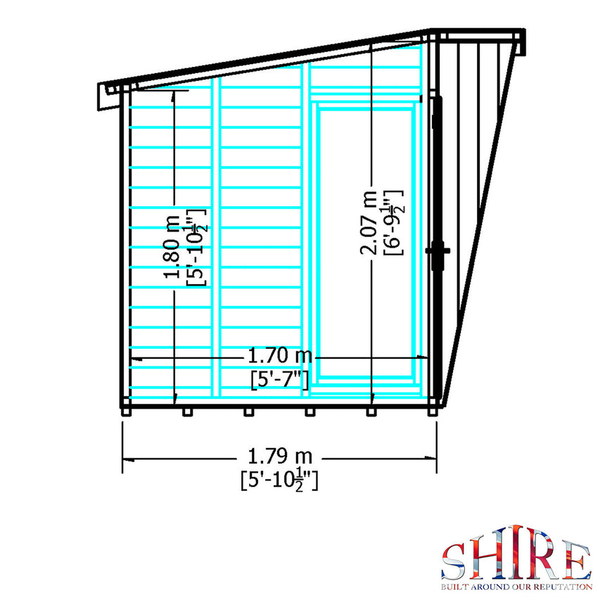 Shire Highclere 8ft x 6ft Summerhouse