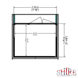 Shire Highclere 8ft x 6ft Summerhouse