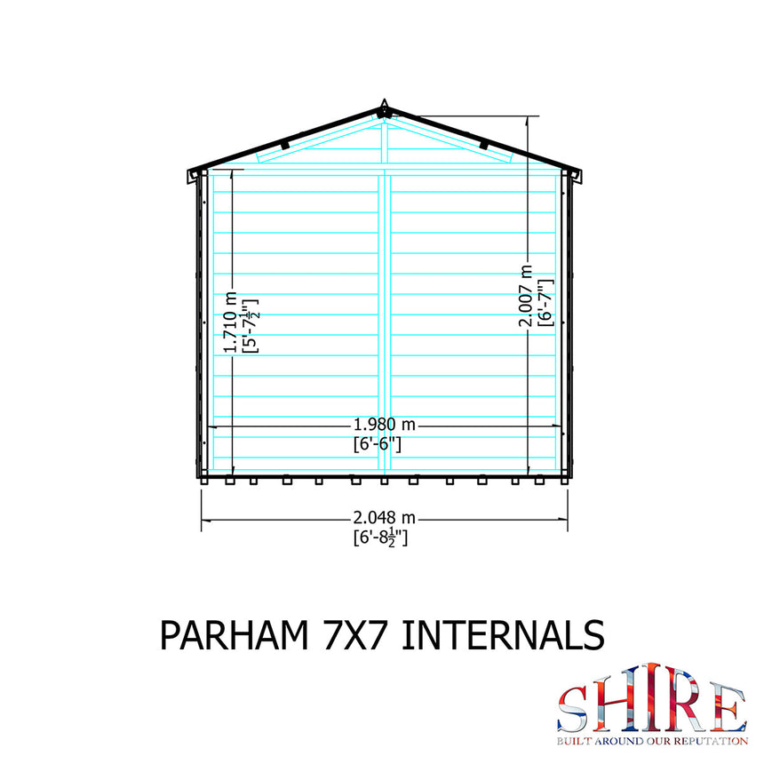 Shire Kensington 7ft x 10ft Summerhouse