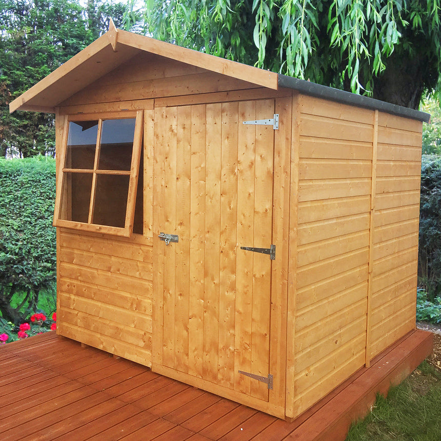 Shire Abri 7ft x 7ft Shiplap Apex Shed