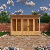 Shire Alora Overlap 12ft x 6ft Pent Sumerhouse