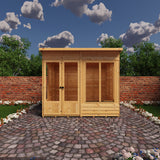 Shire Alora Overlap 10ft x 6ft Pent Sumerhouse