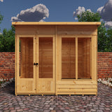 Shire Alora Overlap 8ft x 6ft Pent Sumerhouse