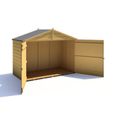 Shire Shiplap 3ft x 7ft Bike Storage - With Floor