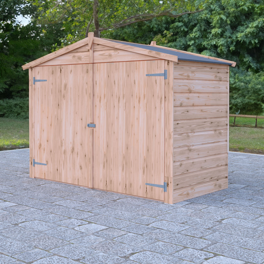 Shire Shiplap 3ft x 6ft x 4ft 8in Bike Storage - No Floor