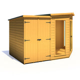 Shire Barclay 7ft x 11ft With Side Shed