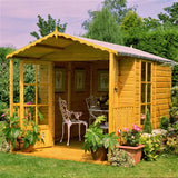 Shire Buckingham 7ft x 10ft Summerhouse With Verandah