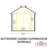 Shire Buttermere 8ft x 6ft Summerhouse