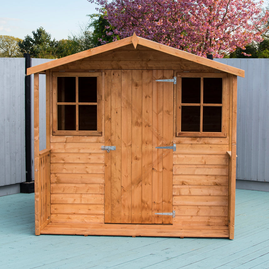 Shire Casita 9ft x 7ft Garden Shed with Veranda