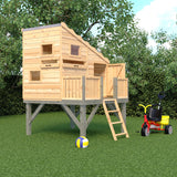 Shire Command Post, Platform & Slide Playhouse