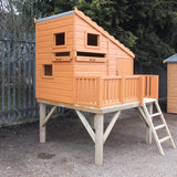 Shire Command Post, Platform & Slide Playhouse