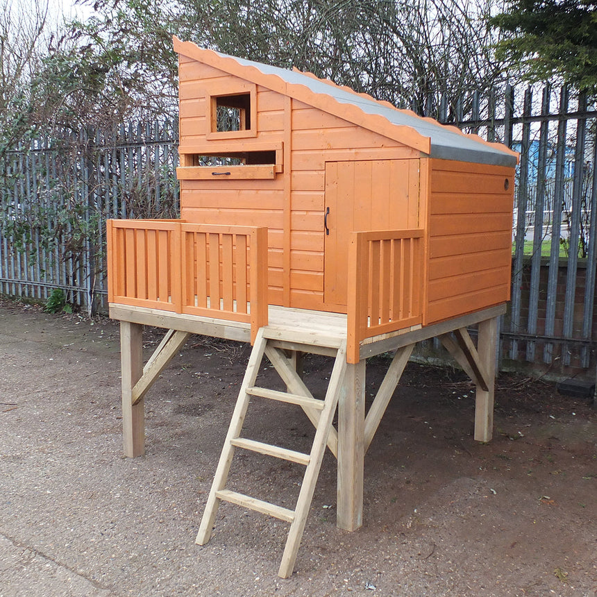 Shire Command Post, Platform & Slide Playhouse