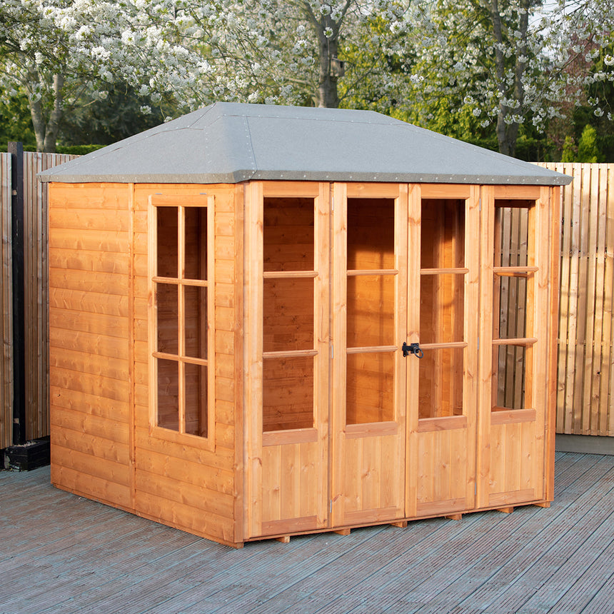 Shire Charleston 7ft x 7ft Summerhouse