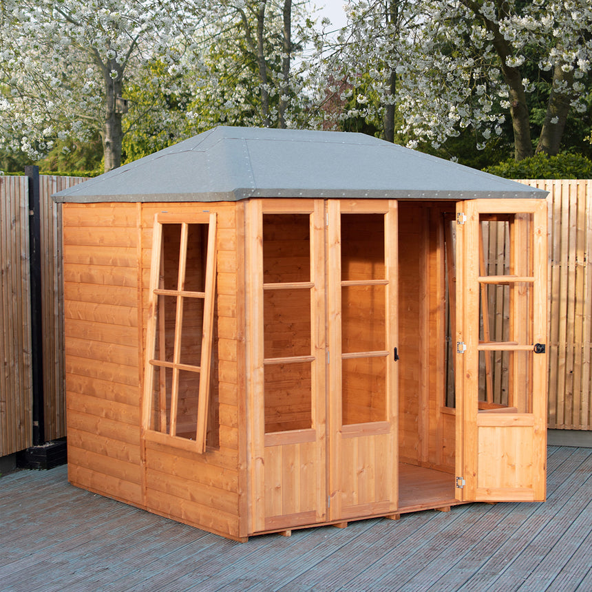 Shire Charleston 7ft x 7ft Summerhouse