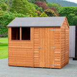 Shire Garden Value Overlap 6ft x 8ft Reverse Apex Shed