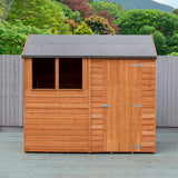 Shire Garden Value Overlap 6ft x 8ft Reverse Apex Shed