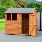 Shire Garden Value Overlap 6ft x 8ft Reverse Apex Shed