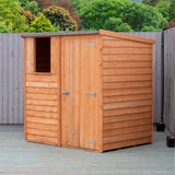 Shire Overlap 6ft x 4ft Pent Shed