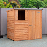 Shire Overlap 6ft x 4ft Pent Shed