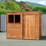 Shire Garden Value Overlap 8ft x 6ft Pent Shed