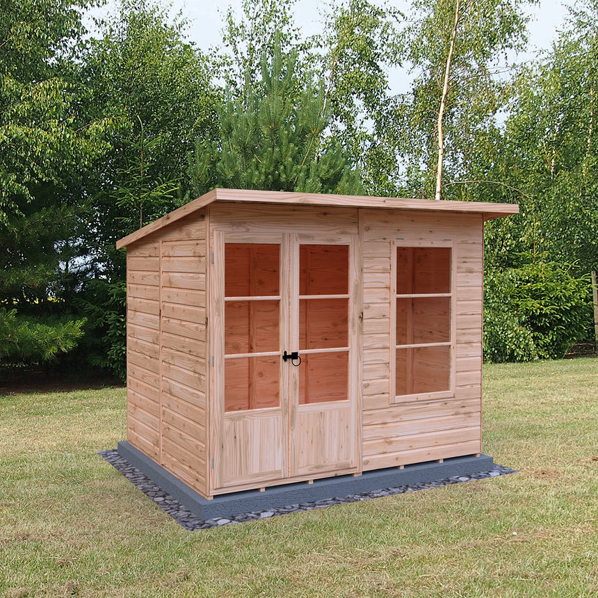 Shire Dahlia 12ft x 6ft Pent Summerhouse