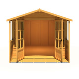 Shire Delmora 8ft x 14ft Summerhouse with Verandah