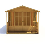 Shire Delmora 8ft x 14ft Summerhouse with Verandah