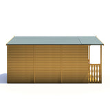 Shire Delmora 8ft x 14ft Summerhouse with Verandah