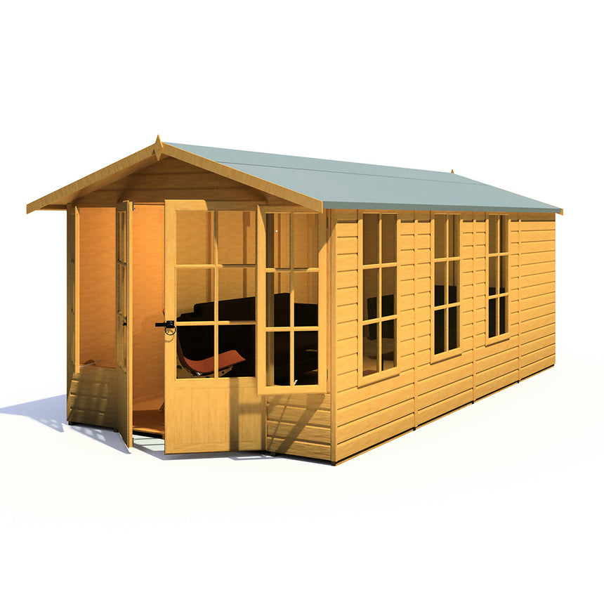 Shire Delmora 8ft x 16ft Summerhouse