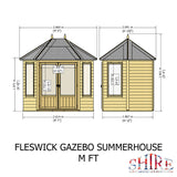 Shire Fleswick 8ft x 6ft Summerhouse