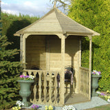 Shire 6ft x 7ft Summerhouse Arbour