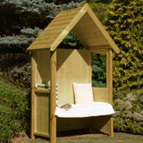 Shire Hebe Arbour 2ft x 4ft - Pressure Treated