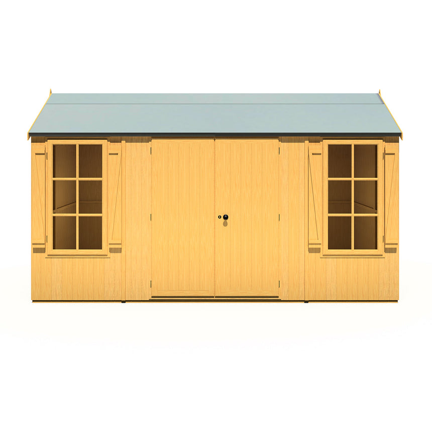 Shire Holt 7ft x 13ft Shiplap Apex Shed