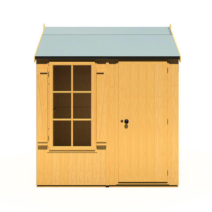 Shire Holt 7ft x 7ft Shiplap Apex Shed