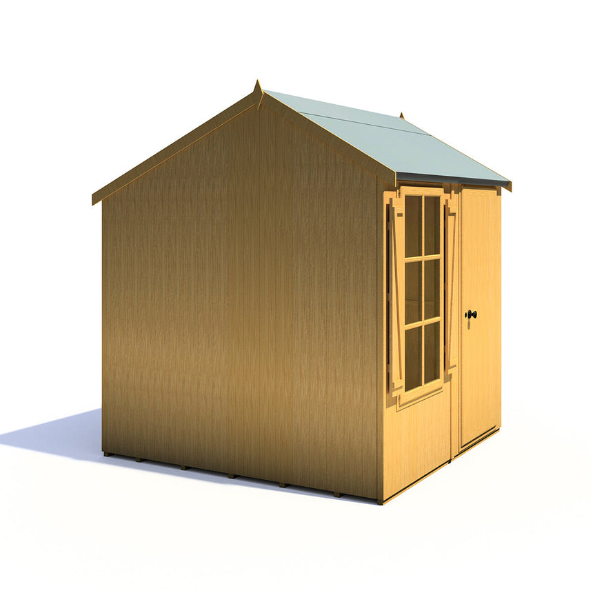 Shire Holt 7ft x 7ft Shiplap Apex Shed